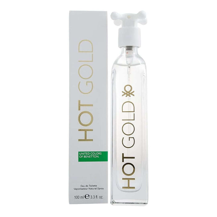 United Colors Of Benetton Hot Gold Eau De Toilette For Her 100ml
