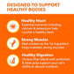 Iams Healthy Adult Cat Food 22 lb Bag Dry Formula with Chicken Supports Heart Health Muscle and Digestion