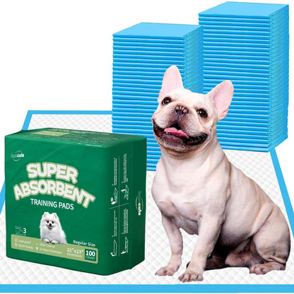 Immcute Puppy Pee Pads, 100 Ct, 22x23", Super Absorbent Disposable Training Pads for Puppies, Dogs & Pets