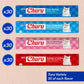 Inaba Churu Cat Treats Creamy Puree Tuna Variety 120 Tubes 0.5 oz Each with Vitamin E