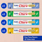 Inaba Churu Cat Treats, Tuna Variety Pack, 20 Tubes, 0.5 oz Each, Lickable Puree with Taurine & Green Tea