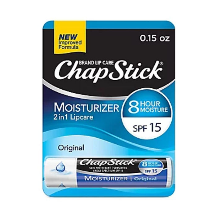 ChapStick Moisturizer Original SPF 15 Lip Balm 4g