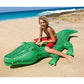 Intex Giant Gator Inflatable Pool Float 80 x 45 Inch for Kids Ages 3 and Up 176 lb Capacity with 2 Handles Animal Design