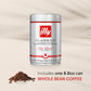 Illy Illy Classico Whole Bean Coffee Medium Roast Classic Roast With Notes Of Caramel Orange Blossom And Jasmine 100% Arabica Coffee No Preservatives, 8.8 Ounce Can (Pack Of 1)
