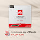 Illy Illy Coffee K Cups - Coffee Pods For Keurig Coffee Maker Classico Roast - Caramel, Orange Blossom And Jasmine - Mild, Flavorful And Balanced Flavor Pods Of Coffee - No Preservatives 32 Count