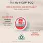 Illy Illy Coffee K Cups - Coffee Pods For Keurig Coffee Maker Classico Roast - Caramel, Orange Blossom And Jasmine - Mild, Flavorful And Balanced Flavor Pods Of Coffee - No Preservatives 32 Count