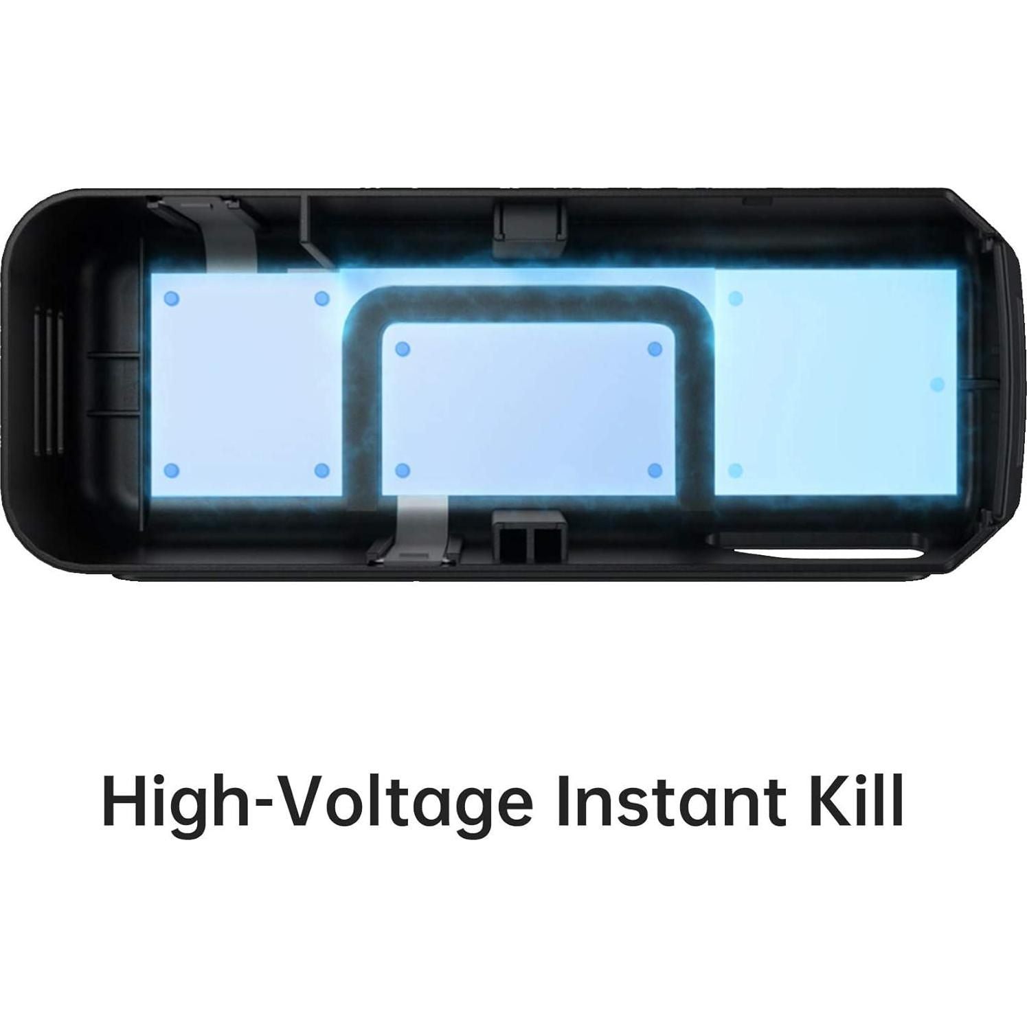 Indoor Electric Mouse Trap, Instant Eliminate Rodent Zapper With Pet Safe Trigger, Black, Small,850012821328