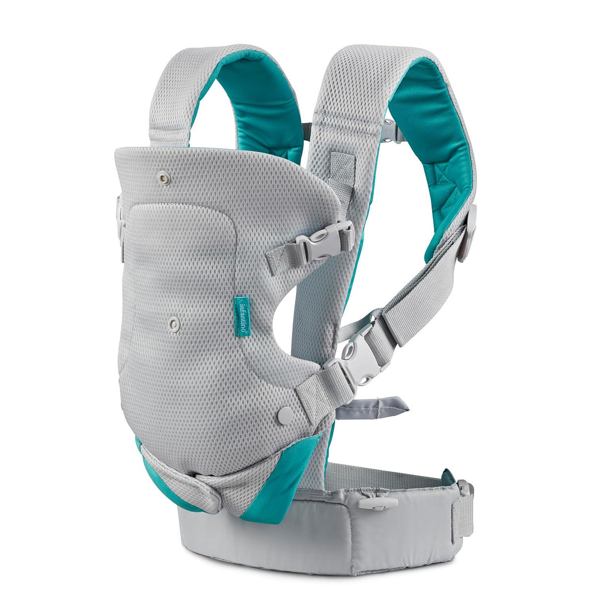 Infantino Flip 4-in-1 Light And Airy Convertible Carrier - Breathable, 4 Positions, Lumbar Support,