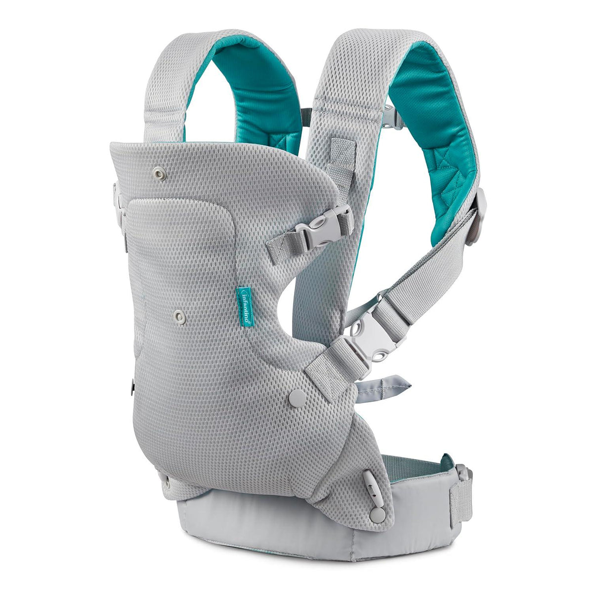 Infantino Flip 4-in-1 Light And Airy Convertible Carrier - Breathable, 4 Positions, Lumbar Support,