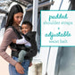 Infantino Flip Advanced 4-in-1 Carrier - Ergonomic, Convertible, Face-in And Face-Out Front And Back Carry For Newborns And Older Babies 8-32 Lbs, Black And Gray Leopard,
