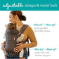 Infantino Flip Advanced 4-in-1 Carrier - Ergonomic, Convertible, Face-in And Face-Out Front And Back Carry For Newborns And Older Babies 8-32 Lbs, Leopard,