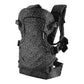 Infantino Flip Advanced 4-in-1 Carrier - Ergonomic, Convertible, Face-in And Face-Out Front And Back Carry For Newborns And Older Babies 8-32 Lbs, Black And Gray Leopard,
