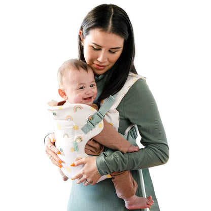 Infantino Flip Advanced 4-in-1 Carrier - Ergonomic, Convertible, Face-in And Face-Out Front And Back Carry For Newborns And Older Babies 8-32 Lbs, Rainbow,