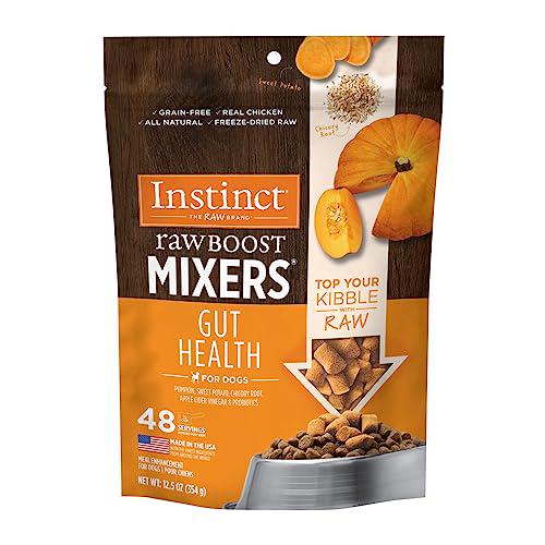 Instinct Raw Boost Mixers Chicken Freeze Dried Dog Food Topper Gut Health Grain Free 12.5 oz Bag