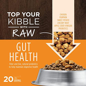 Instinct Raw Boost Mixers Freeze Dried Gut Health Dog Food Topper with Pumpkin 5.5 oz Bag