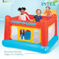 Intex Jump-O-Lene Inflatable Bounce House, Ages 3–6, Indoor/Outdoor Kids Trampoline with Net & Door