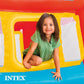 Intex Jump-O-Lene Inflatable Bounce House, Ages 3–6, Indoor/Outdoor Kids Trampoline with Net & Door