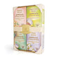 Island Soap and Candle Works Scented Coconut Soap Sample Pack, 4 x 2oz Bars, Coconut Plumeria, Pikake, Mango Coconut, Guava