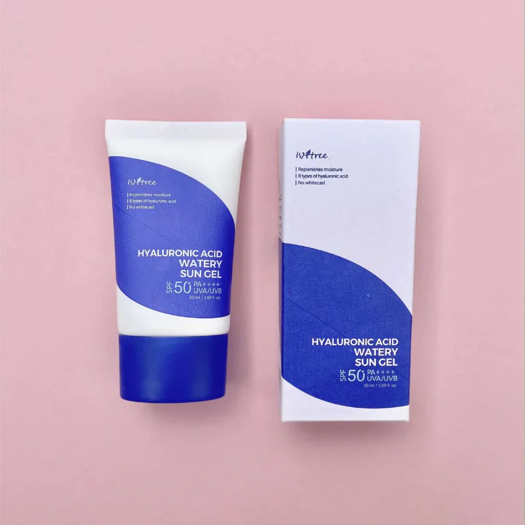 Isntree Hyaluronic Acid Watery Sun Gel SPF 50+ PA++++ Sunscreen 50ml,8809686384204