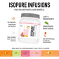Isopure Clear Whey Isolate Protein Powder Infusions, Pineapple Orange Banana Flavor, 20g Protein per Serving, Lactose & Gluten-Free, 141 oz, 16 Servings