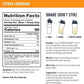Isopure Clear Whey Isolate Protein Powder, Citrus Lemonade Flavor, 20g Protein per Serving, Lactose-Free, 16 Servings