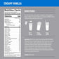 Isopure Isopure Zero Carb 100% Pure Whey Isolate Protein Powder, Lactose Free, Gluten Free, With Vitamins, Creamy Vanilla, 25g Protein Per Serving, 4.5 Lbs, 66 Servings