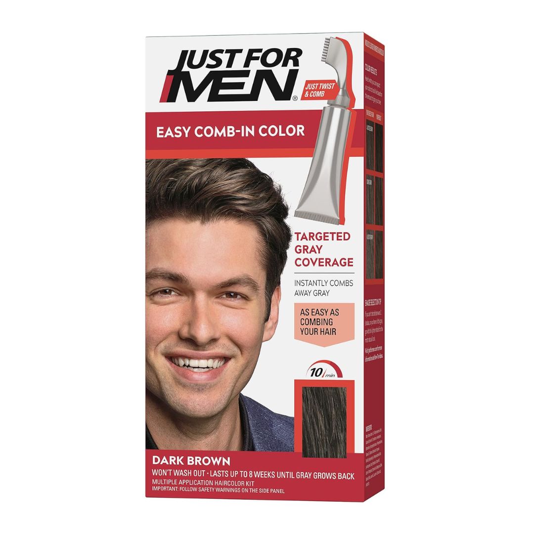 Just For Men Easy Comb-In Color,011509043122,