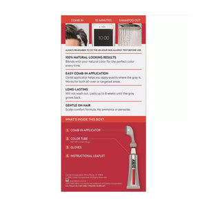 Just For Men Easy Comb-In Color,011509043122,
