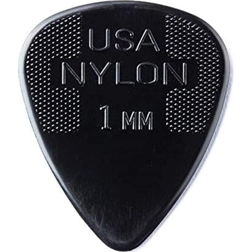 JIM DUNLOP 44P100 1.0mm Nylon Standard Guitar Picks, 12-Pack,
