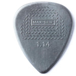 JIM DUNLOP Max-Grip Nylon Standard 1.14mm Guitar Picks-24 Pack (449F114),