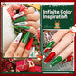 JODSONE JODSONE 23 PCS Gel Nail Polish Set With Base Glossy And Matte Top Coat Multicolored Gel Nail Long Lasting Suitable For All Seasons