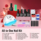 JODSONE JODSONE Gel Nail Polish Kit With U V Light 32 Colors Gel Polish Nail + 4 Functional Adhesive Bottles Kit Soak Off Gel Nail Set Manicure Tools Gifts For Women