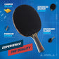 JOOLA Infinity Overdrive Paddle, 1 Pc, Carbon Kevlar Build, Black Rubber, Tournament Table Tennis Racket, Speed Focus