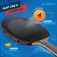 JOOLA Infinity Overdrive Paddle, 1 Pc, Carbon Kevlar Build, Black Rubber, Tournament Table Tennis Racket, Speed Focus