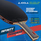 JOOLA Infinity Overdrive Paddle, 1 Pc, Carbon Kevlar Build, Black Rubber, Tournament Table Tennis Racket, Speed Focus
