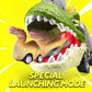 Joyin dinosaur transport truck toy 13 in 1 with 12 pull back cars for kids ages 3 to 5 birthday gift for boys