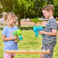 Joyin Bubble Gun Set for Kids 2 Pack with Refill Bottles Fun Summer Outdoor Bubble Toy for Toddlers 1–8