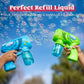 JOYIN Bubble Solution, 32 oz Concentrate Refill, Makes Up to 2.5 Gallons, Great for Wands & Bubble Machines