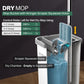 Joymoop Mop and Bucket with Wringer Set, Hands-Free Flat Floor Mop & Bucket, 3 Washable Microfiber Pads, Wet & Dry Use Floor Cleaning System