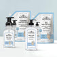 J.R. Watkins Foaming Hand Soap With Pump Dispenser, Moisturizing Foam Hand Wash, All Natural, Alcohol-Free, Cruelty-Free, USA Made, Ocean Breeze, 9 Fl Oz, 3 Pack