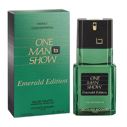 Jacques Bogart One Man Show Emerald Edition Eau De Toilette For Him 100ml