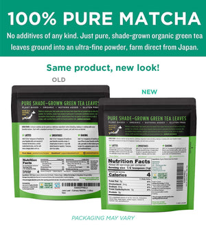 Jade Leaf Organic Matcha Green Tea Powder, Culinary Grade, Premium Second Harvest, 106 oz, Authentic Japanese Origin