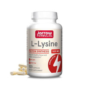 Jarrow Formulas L-Lysine 500mg 100 Capsules