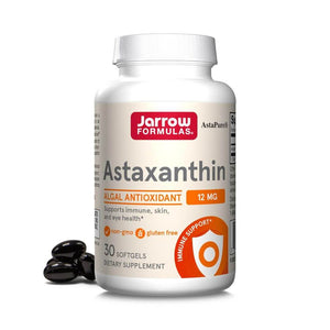 Jarrow Formulas Astaxanthin Algal Antioxidant 12mg 30 Softgels