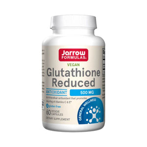 Jarrow Formulas Glutathione Reduced 500mg Veg Capsules