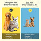 Jasper Dog Toothbrush Kit, 2 Pack Blue, 360° Finger Brush for Dogs & Cats, Pet Teeth Cleaning Tool, Toothpaste Not Included