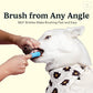 Jasper Dog Toothbrush Kit, 2 Pack Blue, 360° Finger Brush for Dogs & Cats, Pet Teeth Cleaning Tool, Toothpaste Not Included