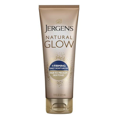 Jergens Natural Glow Firming Self Tanner Lotion Fair to Medium with Collagen and Elastin 7.5 oz