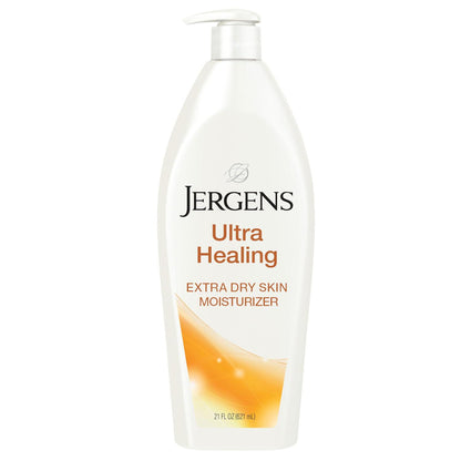 Jergens Jergens Ultra Healing Dry Skin Moisturizer, Body And Hand Lotion, For Absorption Into Extra Dry Skin, 21 Ounce, With HYDRALUCENCE Blend, Vitamins C, E, And B5
