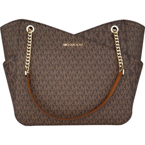 Jet Set Large Logo Shoulder Bag,